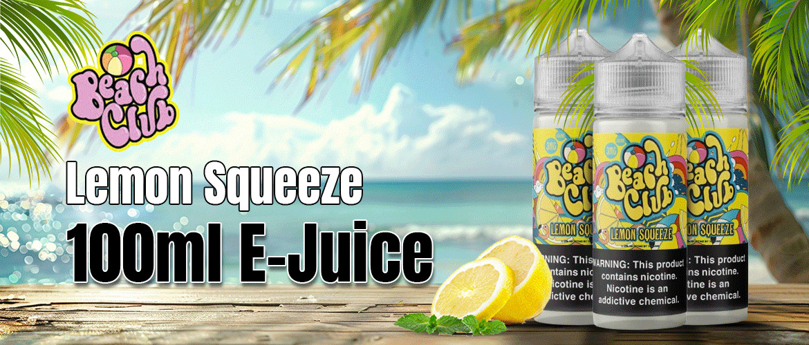 Beach Club Lemon Squeeze 100ml E-Juice