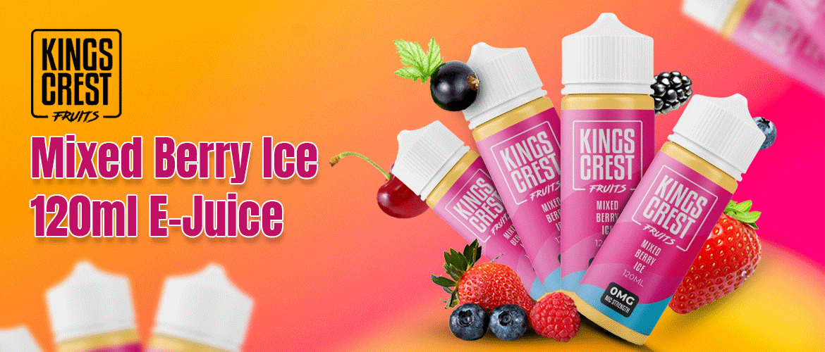 King's Crest Fruits Mixed Berry Ice 120ml E-Juice